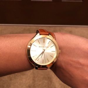 Michael Kors double wrap watch